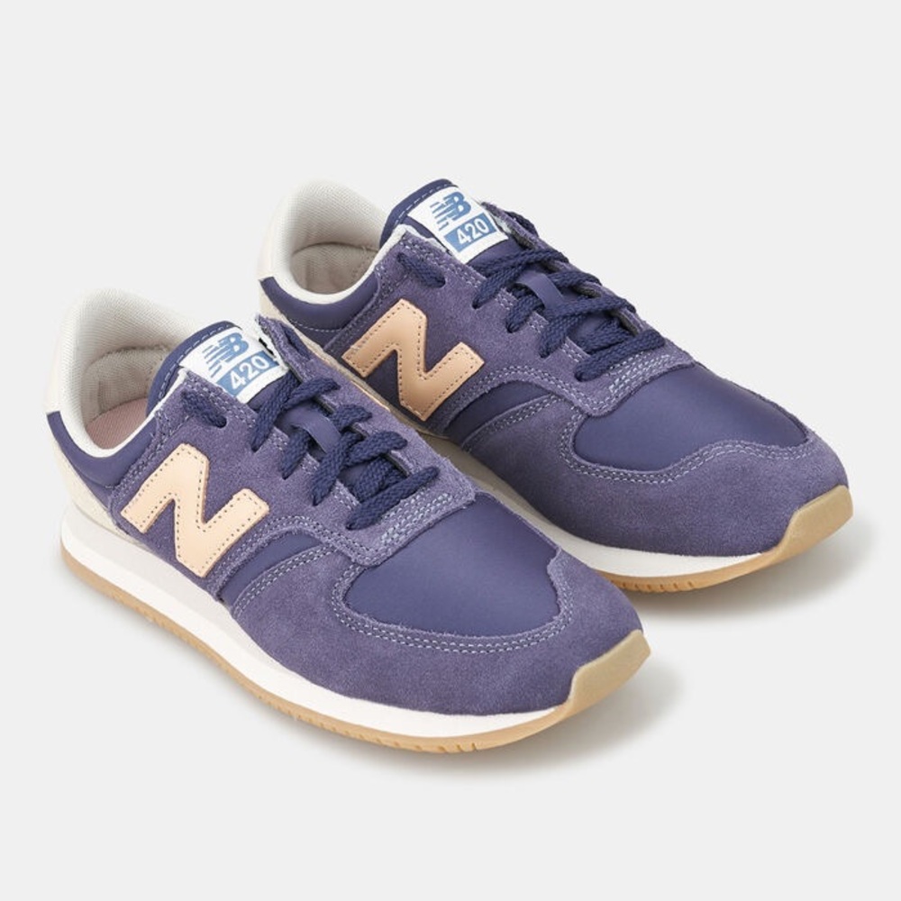New Balance 420 Suede Athletic Shoes